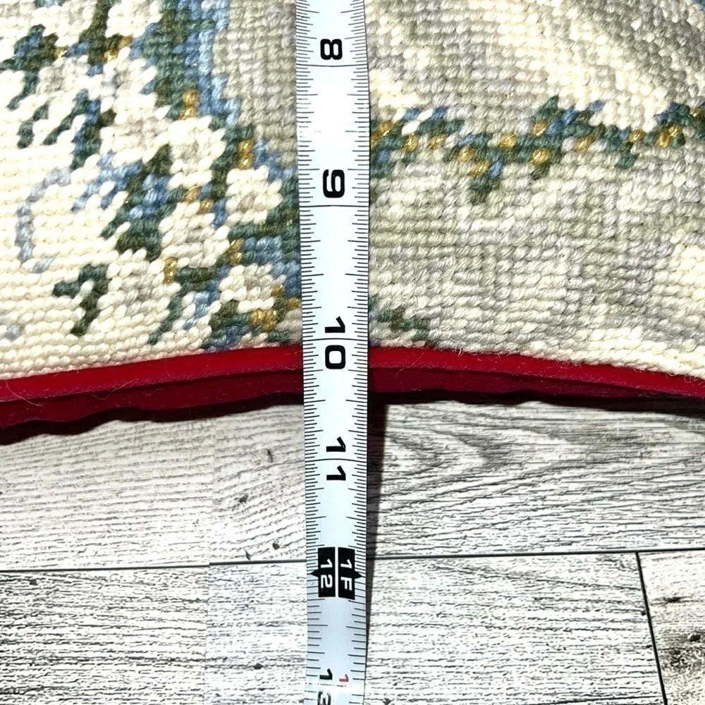 Vintage needlepoint wool